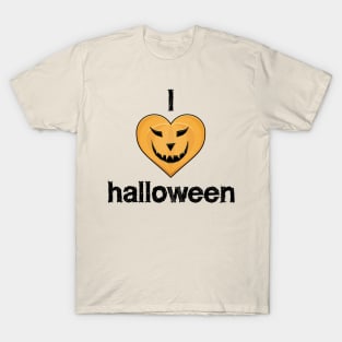 I Love Halloween T-Shirt